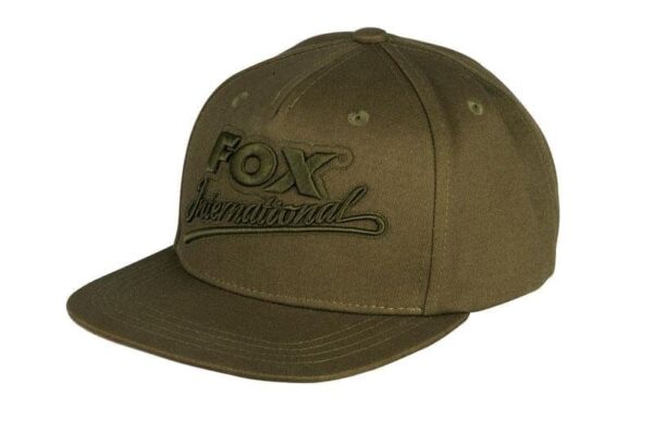 Fox Clothing Fox College Flat Peaked Snapback Khaki 15407060746317 5000x.jpg