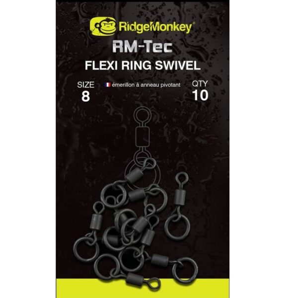 Ridgemonkey Rm Tec Flexi Ring Swivel N 8 Rmt088