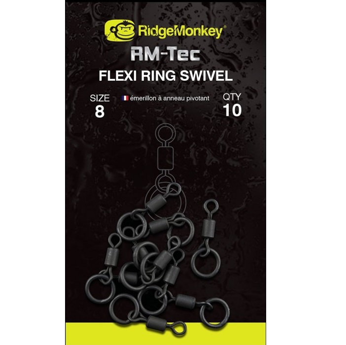 Ridgemonkey Rm Tec Flexi Ring Swivel N 8 Rmt088