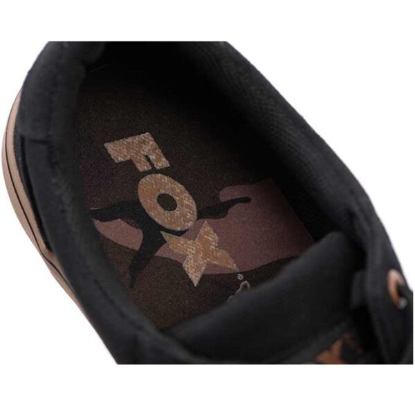 Cfw216 221 Fox Black Canvas Shoes Logo 3