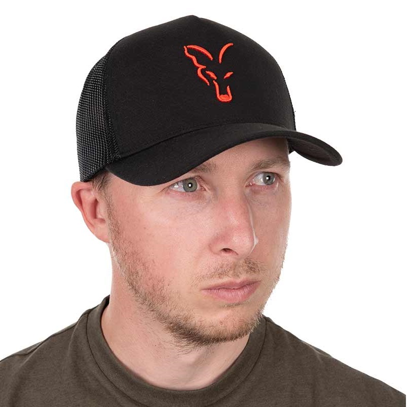Chh034 Fox Collection Trucker Cap Black And Orange Main 1 1.jpg