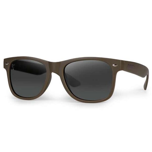 Csn056 Fox Avius Sunglasses Khaki Frame Green Lens Main 1 1.jpg
